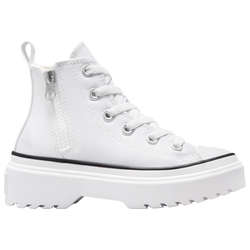 Girls' Preschool - Converse Chuck Taylor All Star Lugged Lift - White/White/Black