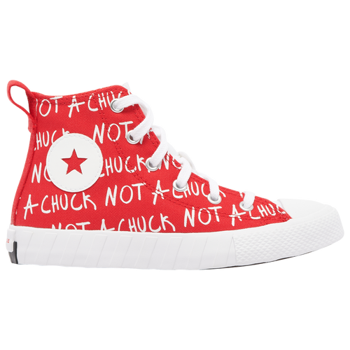 Shop Converse Boys  Unt1tl3d Hi In Red/white