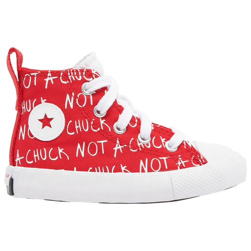 

Boys Converse Converse UNT1TL3D Hi - Boys' Toddler Running Shoe Red/White Size 04.0