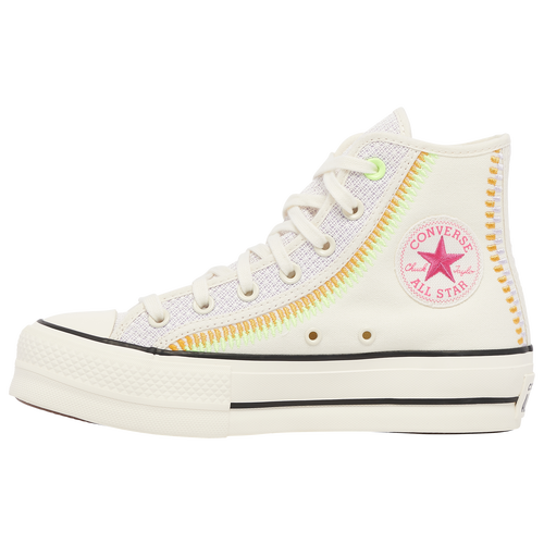 Converse Womens Chuck Taylor All Star Lift Hi Basketball Shoes Egret Thriftshop Size 08.0