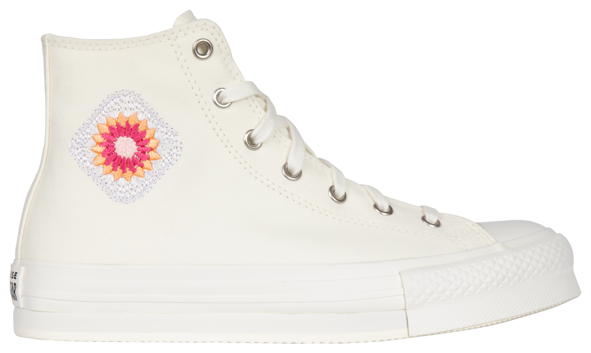 White high top 2025 converse foot locker