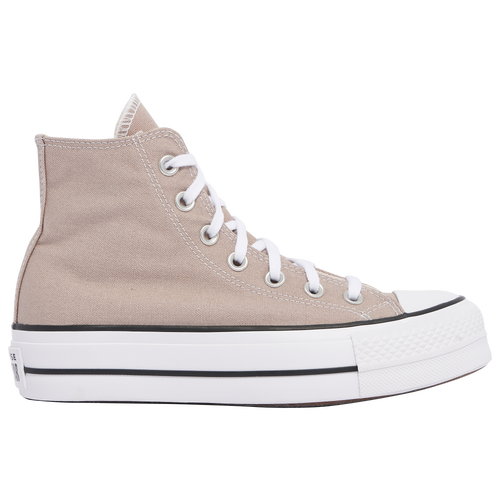 

Converse Womens Converse Chuck Taylor All Star Lift Hi - Womens Basketball Shoes White/Wonder Stone Size 6.5