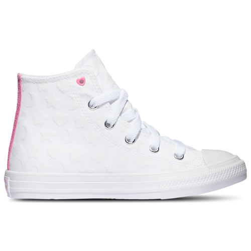 Converse Chuck Taylor All Star Sparkle High Top White Size 3 Big Kids Shoes