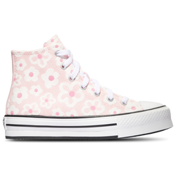 Girls' Grade School - Converse Chuck Taylor All Star EVA Lift Hi - Pink/White