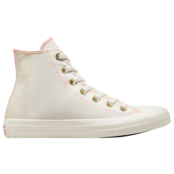 Women's - Converse Glazed Chrome Chuck Taylor All Star Hi - Peach Beam/Astral Pink/Egret