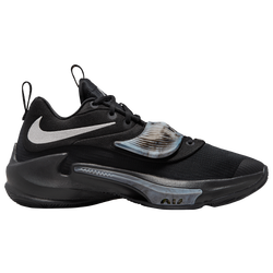 Men's - Nike Zoom Freak 3 - Black/Metallic Silver/Wolf Grey