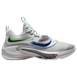 Men's - Nike Zoom Freak 3 - Grey Fog/Cave Purple/Light Green Spark