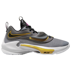 Men's - Nike Zoom Freak 3 - Iron Gray/Black/Vivid Sulphur