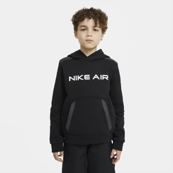 Boys' Grade School - Nike Air BB Hoodie - Black/Grey/White