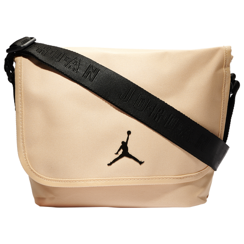Shop Jordan Messenger Bag In Black/tan