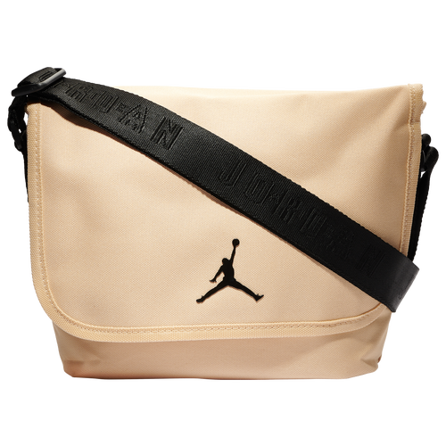 Jordan Messenger Bag In Black/tan