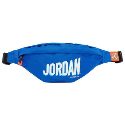 Jordan Mvp Flight Color Block Fanny Pack In Game Royal/white