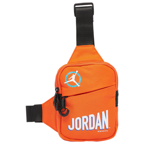 Jordan Mvp Flight Hip Bag In Rush Orange/white