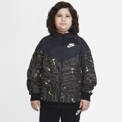 Boys' Grade School - Nike RTLP Windrunner - Black/Volt