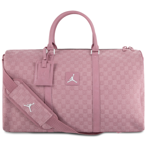 Jordan Monogram Duffle Bag In Pink Glaze