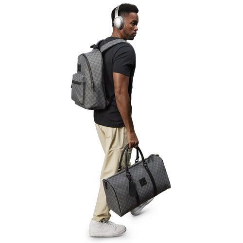 

Jordan Mens Jordan Monogram Duffel - Mens Black/Dark Smoke Grey Size One Size