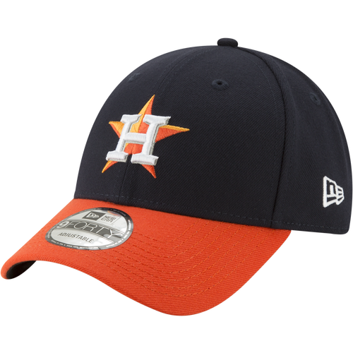 

New Era Mens Houston Astros New Era Astros The League Cap - Mens Black/White Size One Size