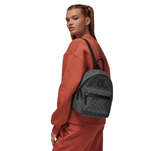 Shop Jordan Mens  Monogram Mini Backpack In Dark Smoke Grey