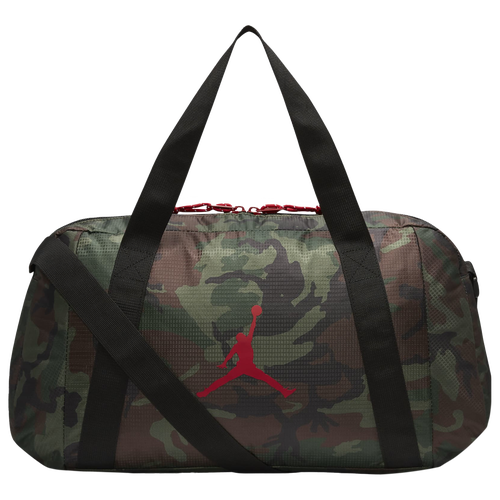 

Jordan Mens Jordan Essentials Duffle - Mens Green/Green Size One Size