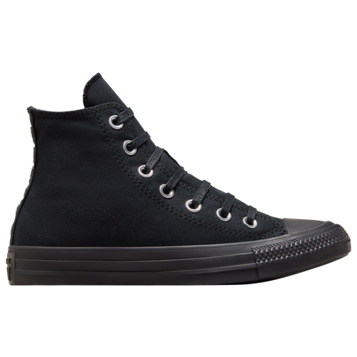 

Converse Girls Converse Chuck Taylor All-Star Hi Meta Noir - Girls' Preschool Basketball Shoes Black/Silver Size 11.0