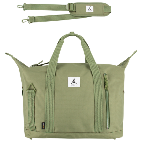 Jordan Mens  Flight Duffle In Olive/olive