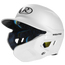 Rawlings Mach Junior RHB Adjustable Batting Helmet - Youth Matte White