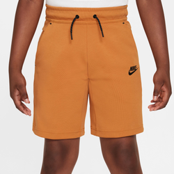 Boys' Grade School - Nike NSW Tech Fleece Shorts - Monarch/Black