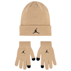 Boys' Grade School - Jordan Essentials Beanie - Hemp/Black