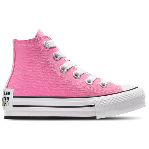 

Converse Girls Converse CTAS Eva Lift High Sketch - Girls' Preschool Basketball Shoes Pink/White/Black Size 1.0