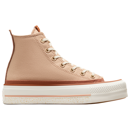 

Converse Womens Converse Chuck Taylor All Star Lift Platform Chai Latte - Womens Shoes Beige/Brown Size 10.0