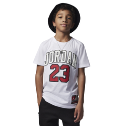 Boys' Grade School - Jordan Practice Flight T-Shirt - White/Red