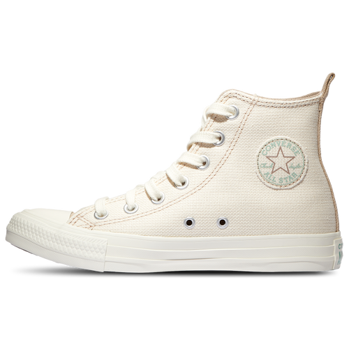 Converse Girls Chuck Taylor All Star Hi Girls Grade School Basketball Shoes White Nutty Granola Egret Size 7.0