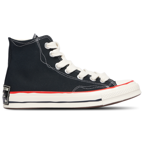 

Converse Mens Converse Chuck 70 Hi - Mens Shoes Black/White/Red Size 10.5