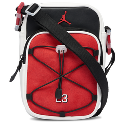 Adult - Jordan Retro  Festival Bag - Fire Red/White