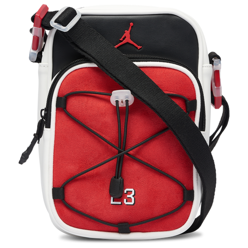 ADULT - Jordan Retro  Festival Bag - Fire Red/White
