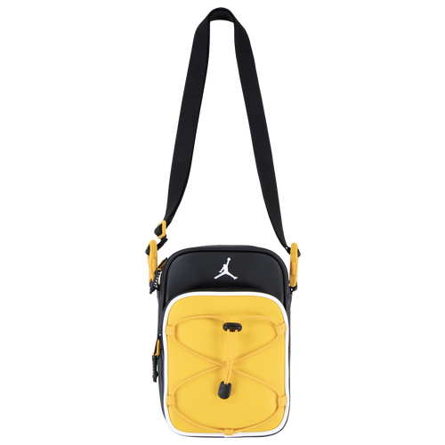 Shop Jordan Kids  Aj Festival Bag In Yellow/black