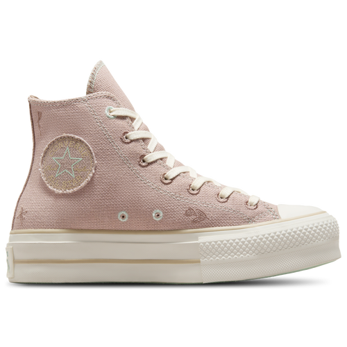 

Converse Womens Converse Chuck Taylor All Star Lift - Womens Basketball Shoes Egret/Chaotic Neutral Size 9.5