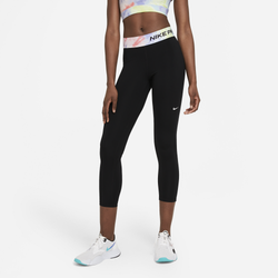 Women's - Nike Pro 365 7/8 Tight  - Black/White
