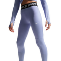 Nike Pro Legging - Nike White/Black Light Thistle