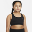 Nike Pro Swoosh Bra - Girls' Grade School Black/White