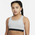 Nike Pro Swoosh Bra - Girls' Grade School Carbon Heather/White