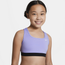 Nike Pro Swoosh Bra - Girls' Grade School Purple Pulse/Black
