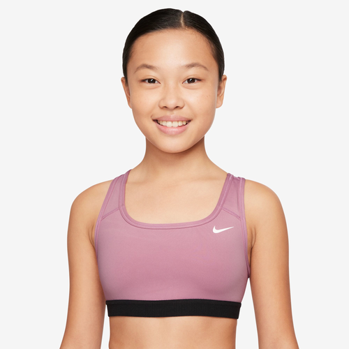 

Nike Girls Nike Pro Swoosh Bra - Girls' Grade School Multi/White Size L