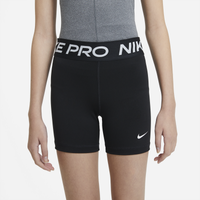 Nike Pro Women's 3 Shorts (Large, Dark Beetroot/Black/White) at