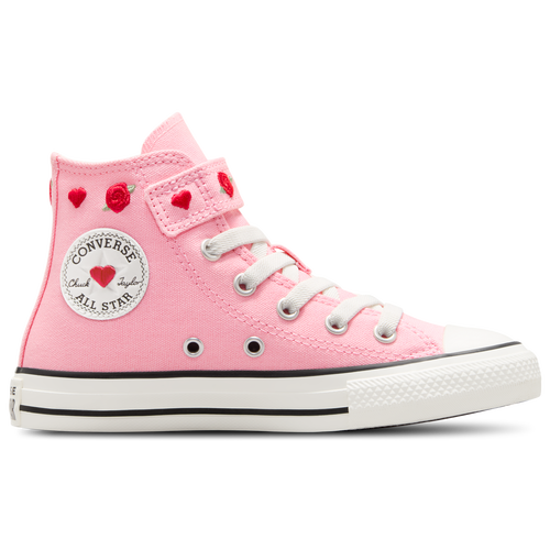 Converse Girls Preschool   Chuck Taylor All Star Hi 1v In Red/light Jelllyfish