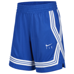 Girls' Grade School - Nike Fly Crossover Shorts - Game Royal/White