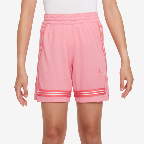 

Nike Girls Nike Fly Crossover Shorts - Girls' Grade School Coral Chalk/Sea Coral Size S