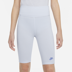 Girls' Grade School - Nike 9 Inch Bike Shorts - Blue
