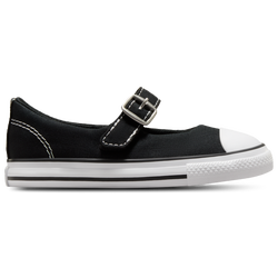 Girls' Toddler - Converse Chuck Taylor All Star Dainty Mary Jane  - Black/Black/White