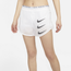 Nike Run Division Tempo Luxe 2N1 Shorts - Women's White/Black